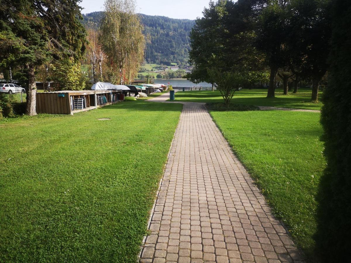 Ossiacher See Apartment: Lakefront Access with Heated Pool Bodensdorf Exterior photo